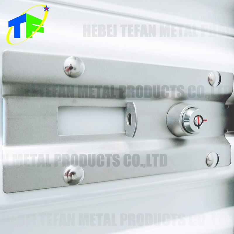 Custom OME Stainless Steel Stamped Self Storage Unit Roller Shutter Door Cylinder Lock Latch