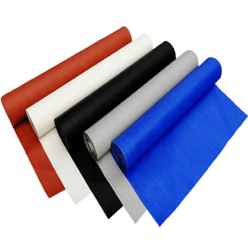 Plain Woven Anti-corrosion Durable Oil Resistance and Waterproof Silicone Rubber Coated Fiberglass Fabric