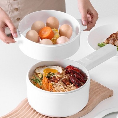 Hot Instant Noodle Electric Pot Household Multifunctional Suitable For 1-2 People Portable Multi-Purpose Electric Cooking Pot