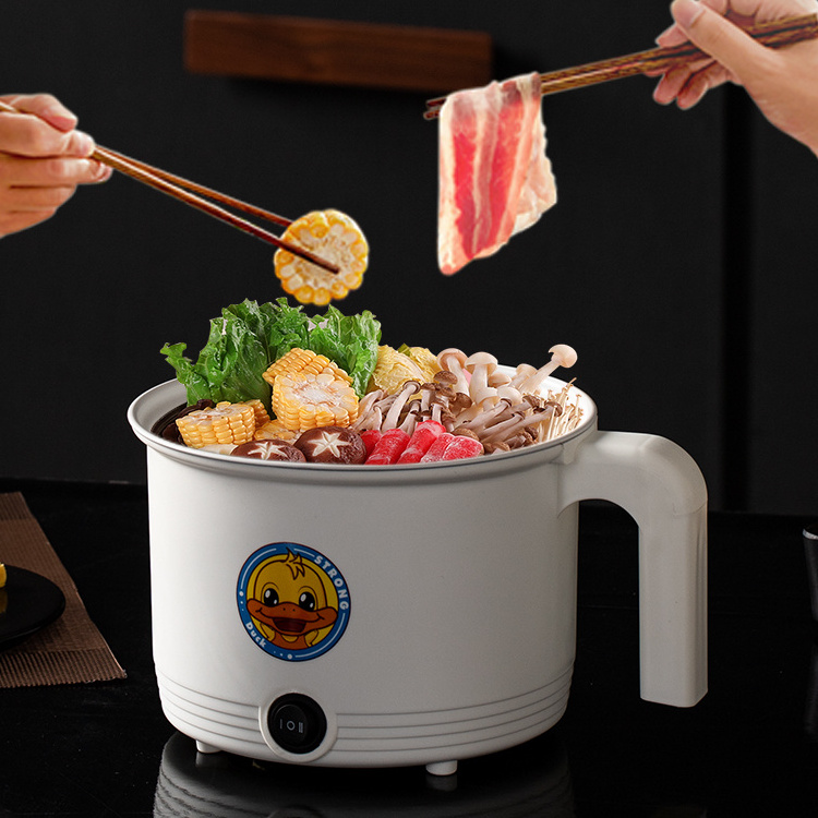 Mini Electric Multi-functional Pot Office Students Dormitory Instant Noodles Hot Pot Non Stick Electric Cooking Pot Cooker