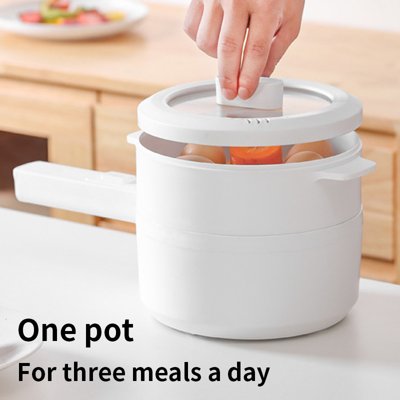 Hot Instant Noodle Electric Pot Household Multifunctional Suitable For 1-2 People Portable Multi-Purpose Electric Cooking Pot