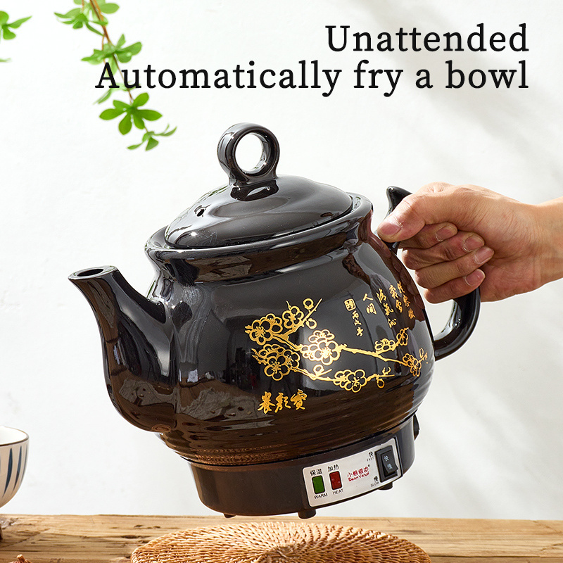 Hot selling Electric Automatic Chinese Traditional Medicine Ceramic Health Pot Cooker Casserole Stew Pot Electric Ceramic pot