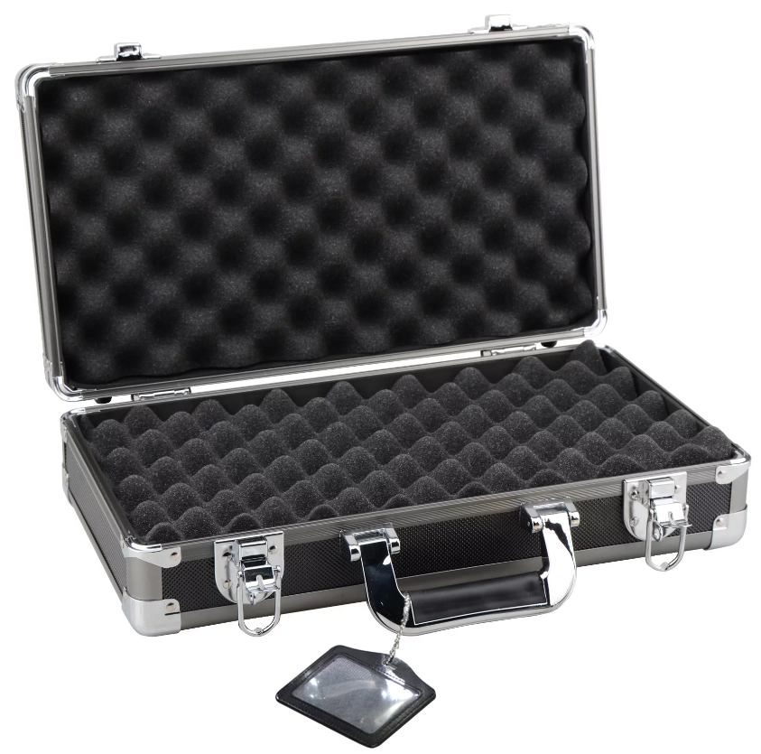 Wholesale Price Customized Design Carrying Hard Aluminum Gun Case With Custom Foam