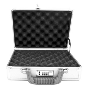 Wholesale Price Customized Design Carrying Hard Aluminum Gun Case With Custom Foam