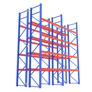 Guangzhou Warehouse Shelving Racks Safety Bars Tearop Pallet Racking For Warehouse Storage