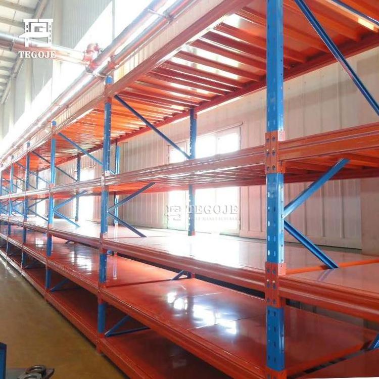 Guangzhou Warehouse Shelving Racks Safety Bars Tearop Pallet Racking For Warehouse Storage