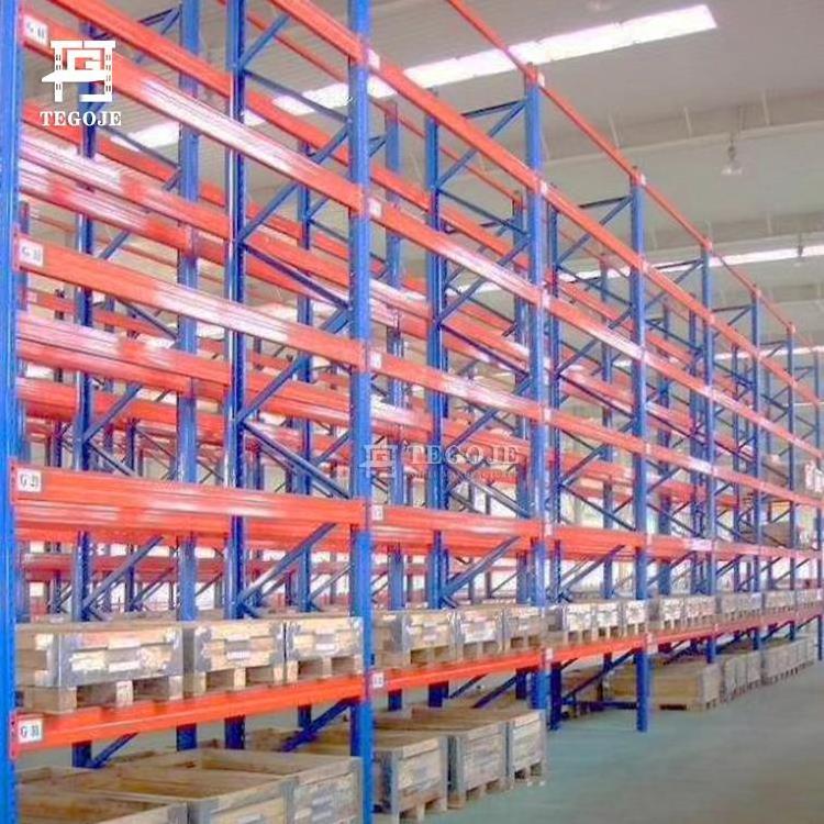 Heavy Duty Steel Warehouse Rack Industrial Pallet Storage Shelf Warehouse Metal Racking System Heavy Duty Boltless Shelving