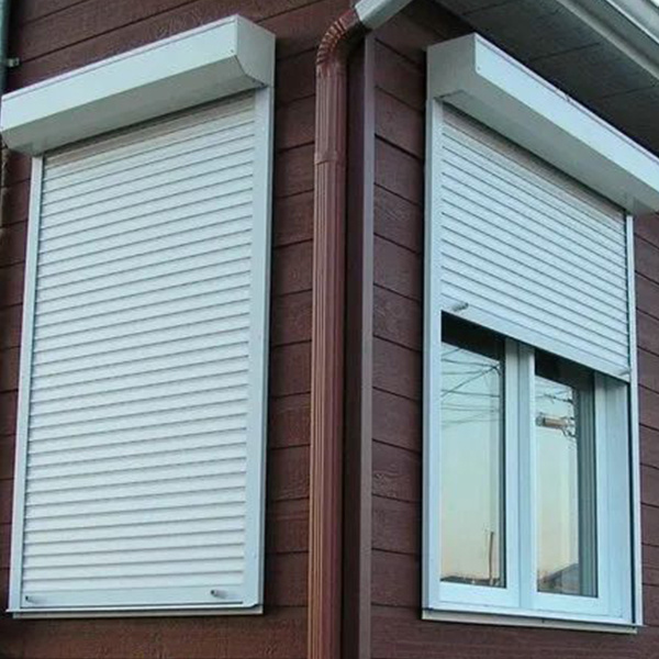 Factory aluminium security  roll up shutters aluminium shutters