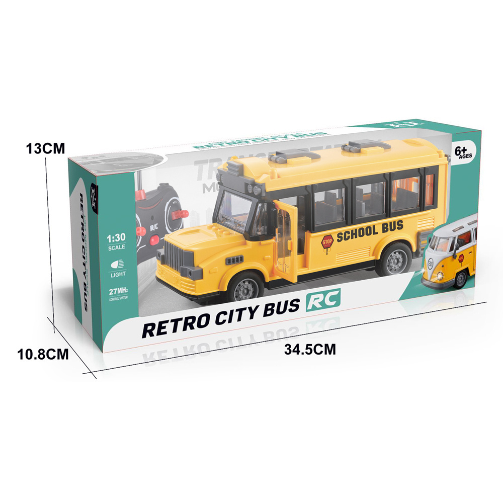 School Bus Toy with Realistic Sounds Lights rc bus remote control bus