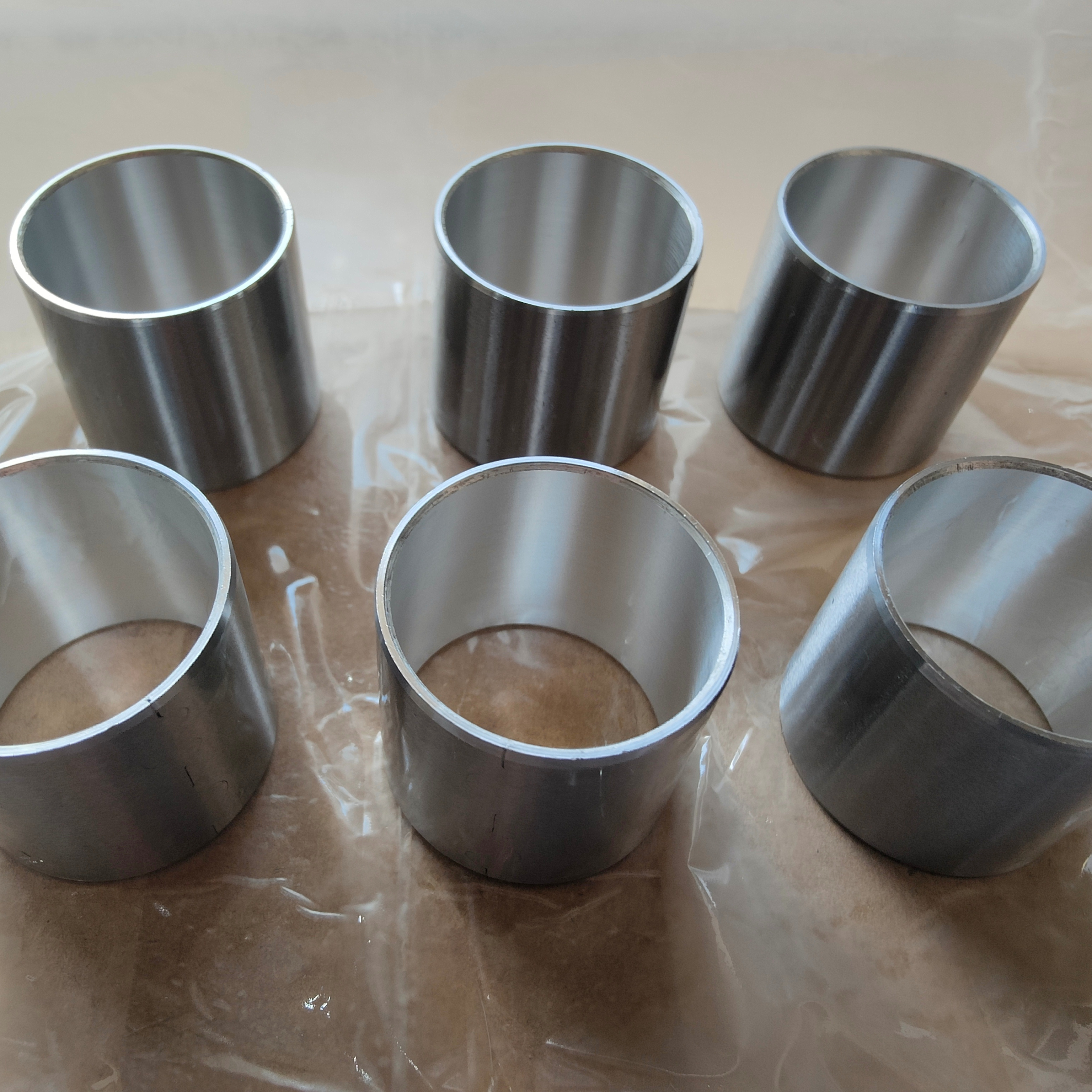 Alsn20Cu Copper Alloy Steel Based Bimetal Bushing High Speed Heavy Load Engine Main Shaft Sliding Sleeve Bearing Bushing