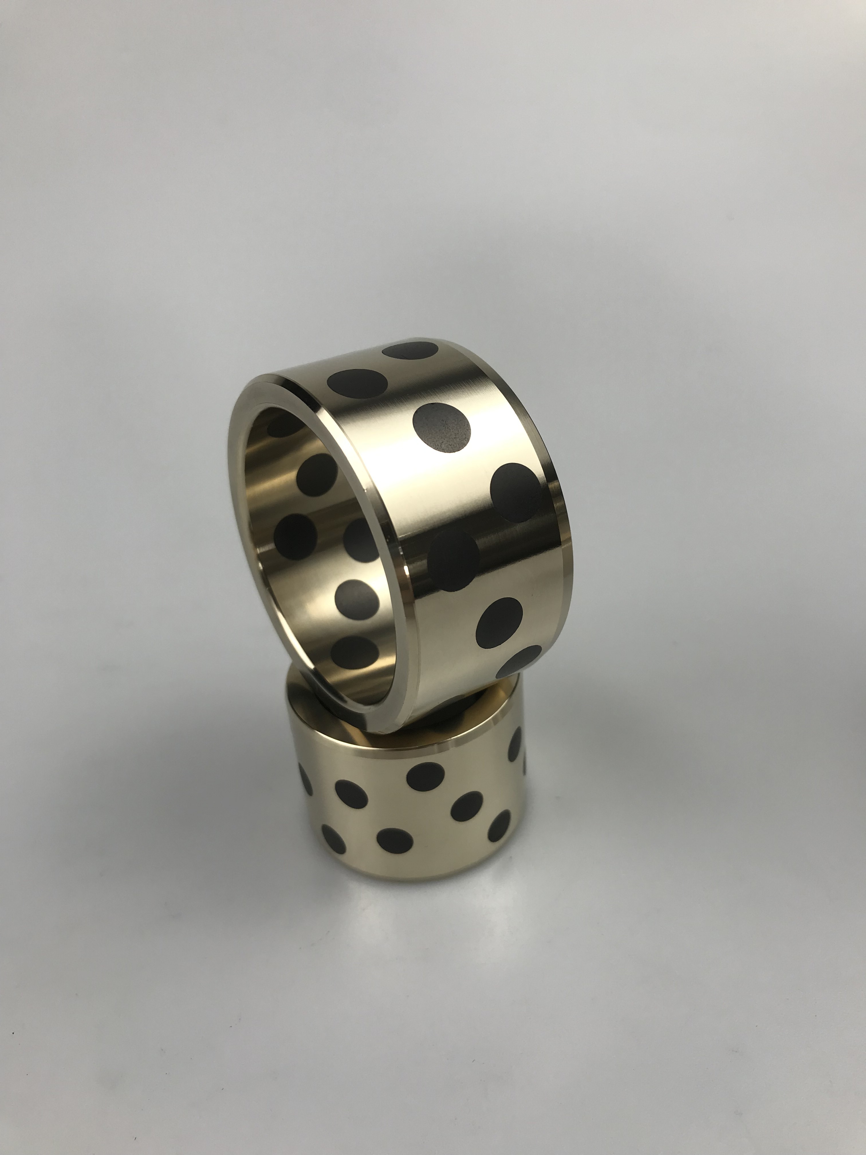 JDB 500SP 500 Series CuZn25Al5Mn4Fe3 Graphite Bronze Bushing Self Lubricating Casting Brass Copper Base Bearing Bushings