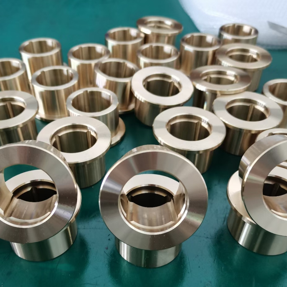 Custom Flange Bushing Bronze bush brass sleeve bushings copper sleeve