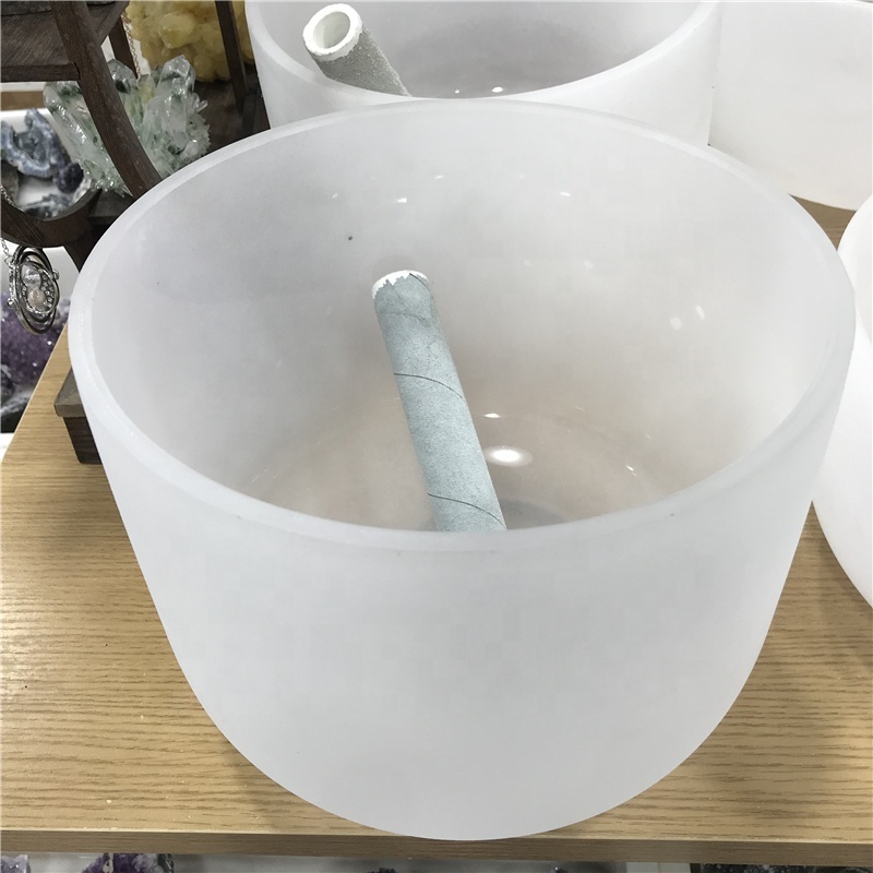 Wholesale Chakra Healing Singing Bowl Sound Therapy Quartz Crystal Bowls