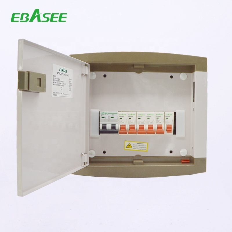 CE certificated distribution box DP 125A 4 way 6 way 8 way main switch