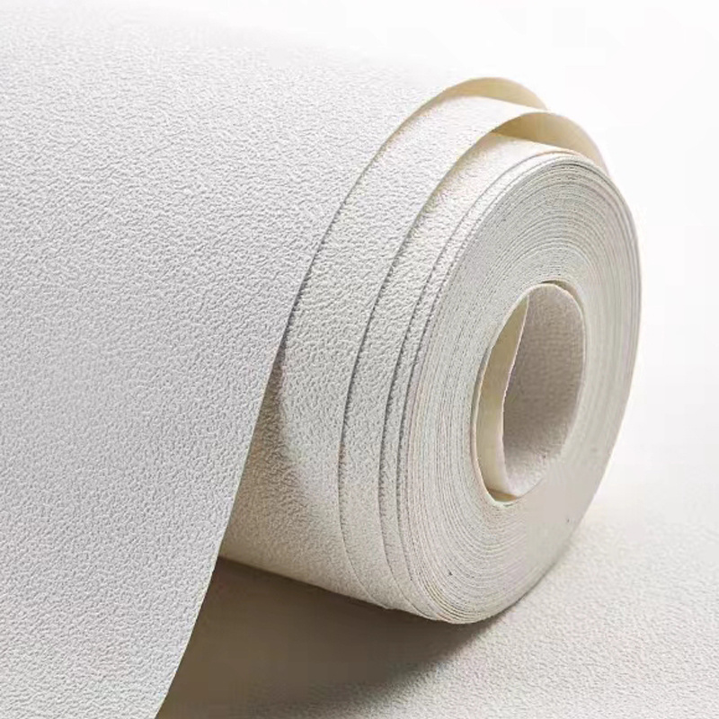 Printable  pvc/vinyl/Non Woven Wallpaper Digital printing Wallpaper rolls blank white Wallpaper