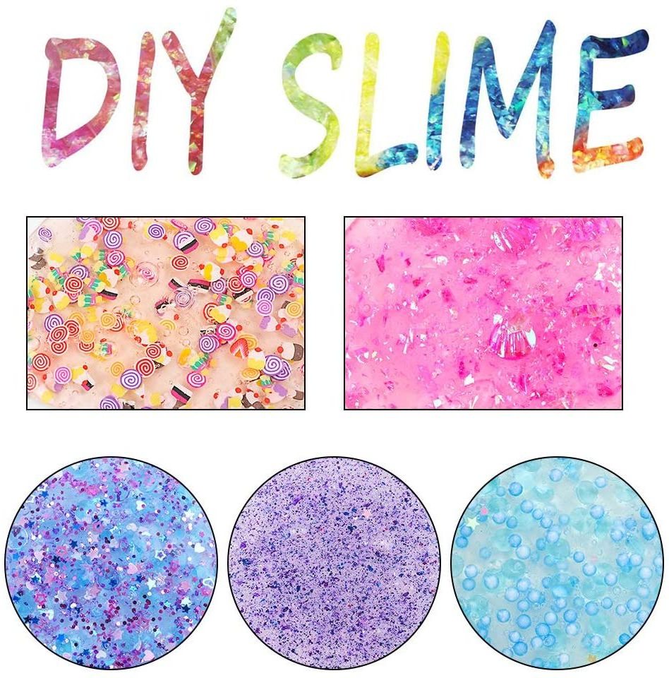 Slime Making Supplies, Slime Add Ins,  Slime Making Kit Slime Charms Slime Beads accessories for kids slime diy kit