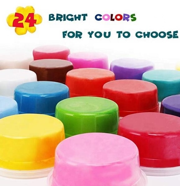 Sago Brothers Modeling Clay Air Dry Ultra Light Molding Magic Clay 24 Colors, Best Kids Gifts Ever