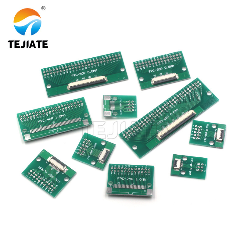 FFC/FPC Spacing Seat Weld 0.5mm to 1.0mm Adapter Converter Pcb Fpc Ffc Extension Board Dip Connectors