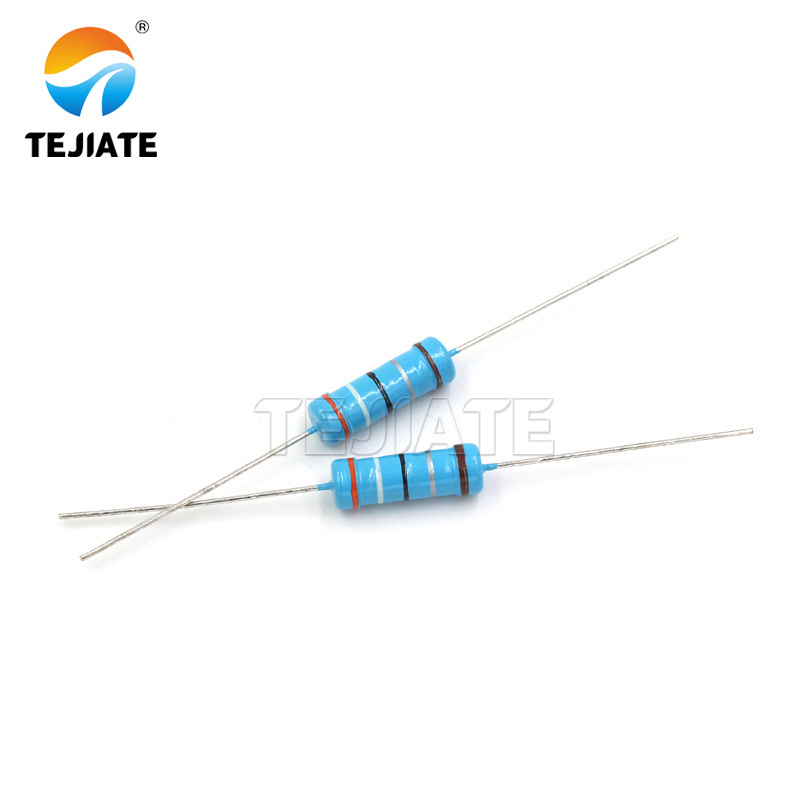 Metal film resistor 3W 1% five color ring 1K 10K 100 ohm 2.2M 22K 220 4.7K 47 470 ohm resistor