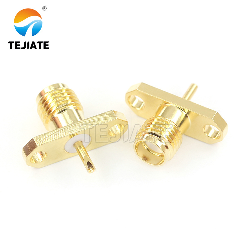 SMA-KF rj 45 2 hole flange 5MM female terminals electrical the powercon connectors for cable pin