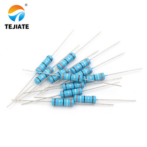 Metal film resistor 3W 1% five color ring 1K 10K 100 ohm 2.2M 22K 220 4.7K 47 470 ohm resistor