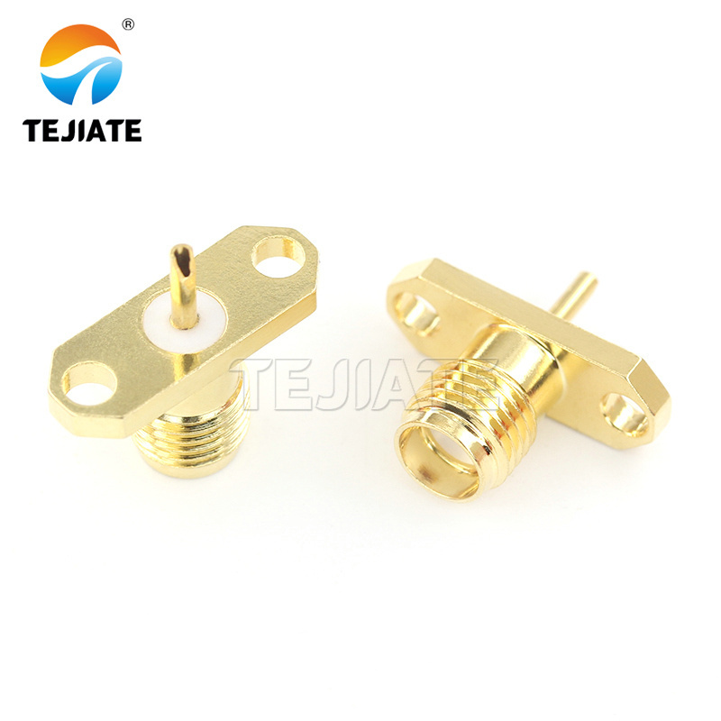 SMA-KF rj 45 2 hole flange 5MM female terminals electrical the powercon connectors for cable pin