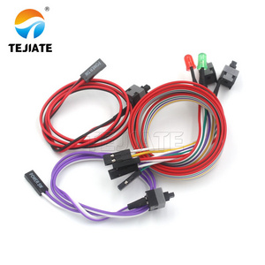 Electronic Component Other Computer Parts Wholesale Start Push Button Switch Restart Line Wire 65cm 48cm Lamp Cable With Switch