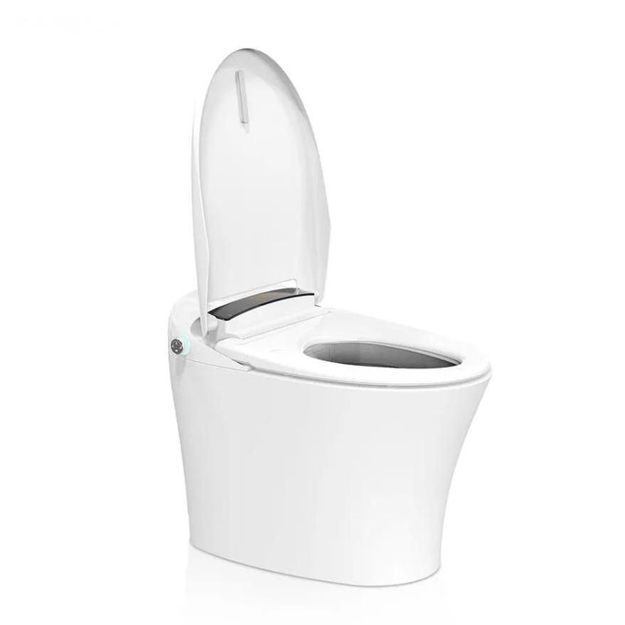 TEJJER High quality auto flush auto close smart toilet with Side-pressing One-part Form