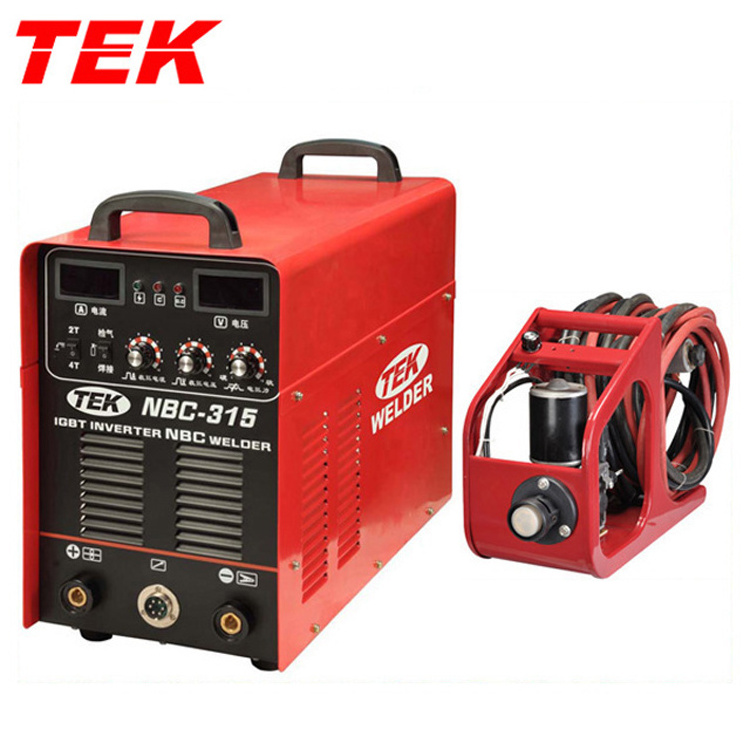 Discrete IGBT MIG-315 MAG-315 NBC-315 GMAW-315 FCAW-315 CO2 Shield separated Wire Feeder Inverter Welding Machine OEM