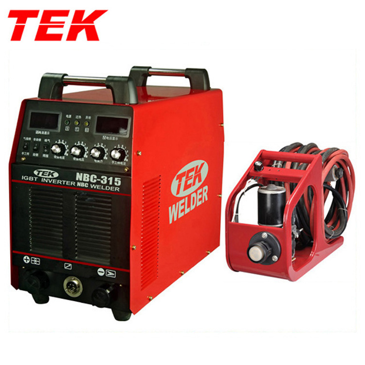 Discrete IGBT MIG-315 MAG-315 NBC-315 GMAW-315 FCAW-315 CO2 Shield separated Wire Feeder Inverter Welding Machine OEM