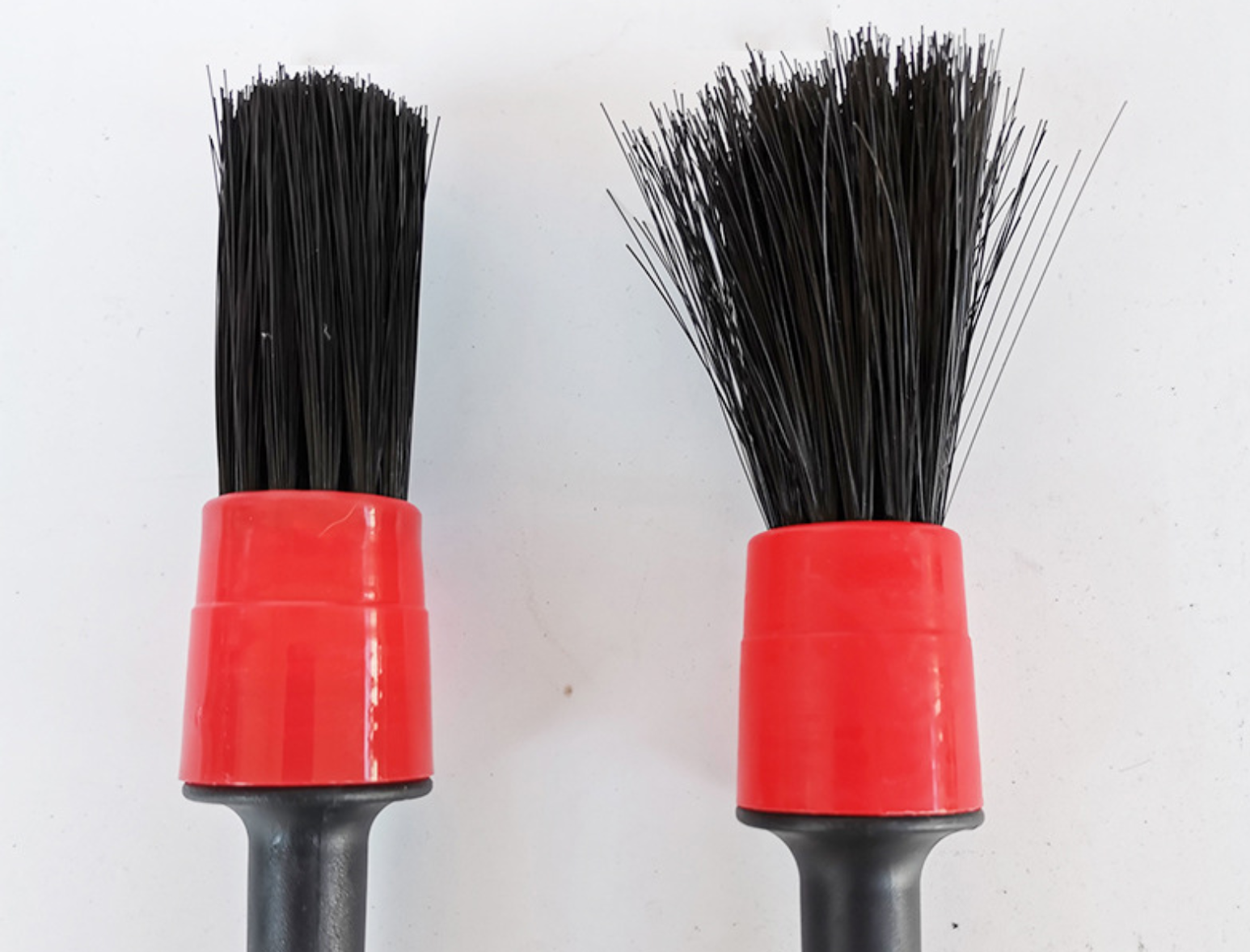 Factory Wholesale Price Car Cleaning 5 pcs Kit Auto Black Detail Brushes 5 Different Sizes Car Detailing Brush Set