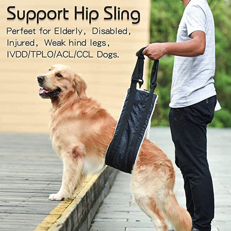 Adjustable Straps Portable Soft Dog Slings for Dog Weak Rear Legs