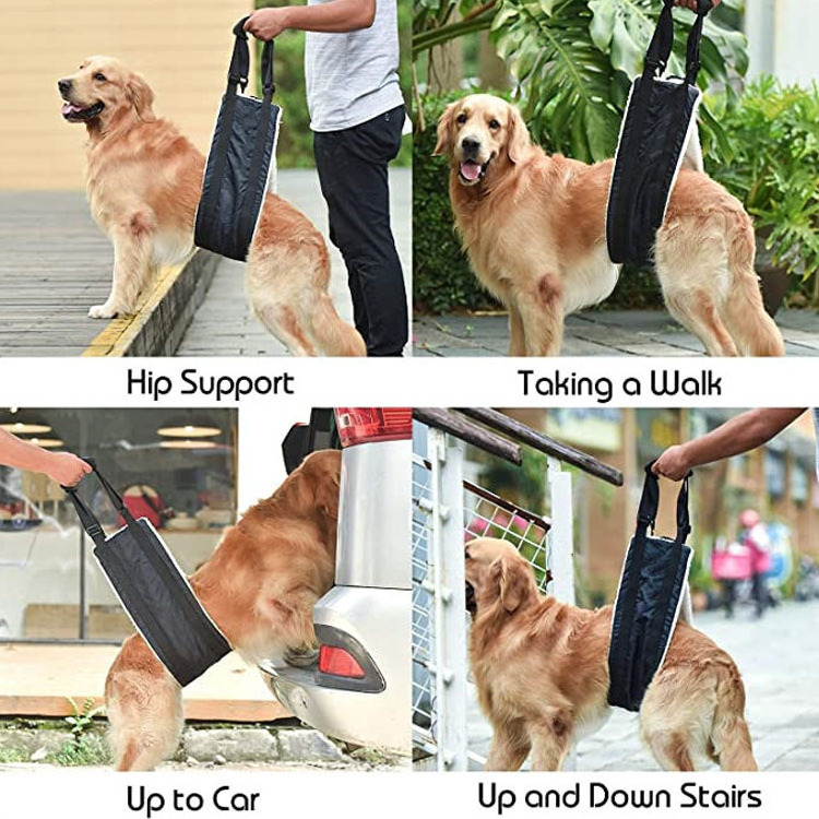 Adjustable Straps Portable Soft Dog Slings for Dog Weak Rear Legs