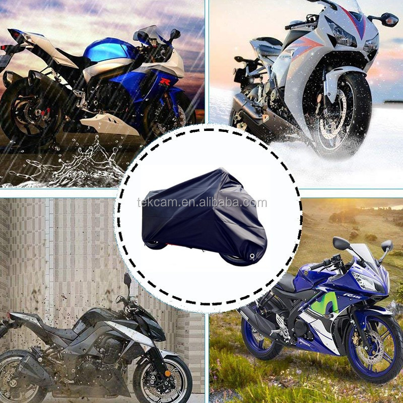 Motorcycle Bike Waterproof Dust proof UV Protective Outdoor Indoor Moto Scooter Motorbike Rain Cover