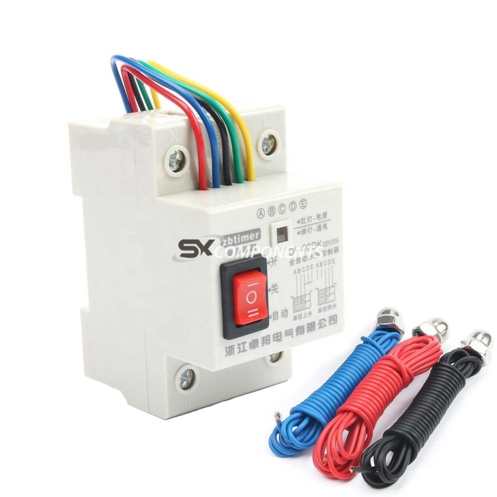 Automatic Water Level Controller Switch 10A 220V Water tank Liquid Level Detection Sensor Water Pump Controller