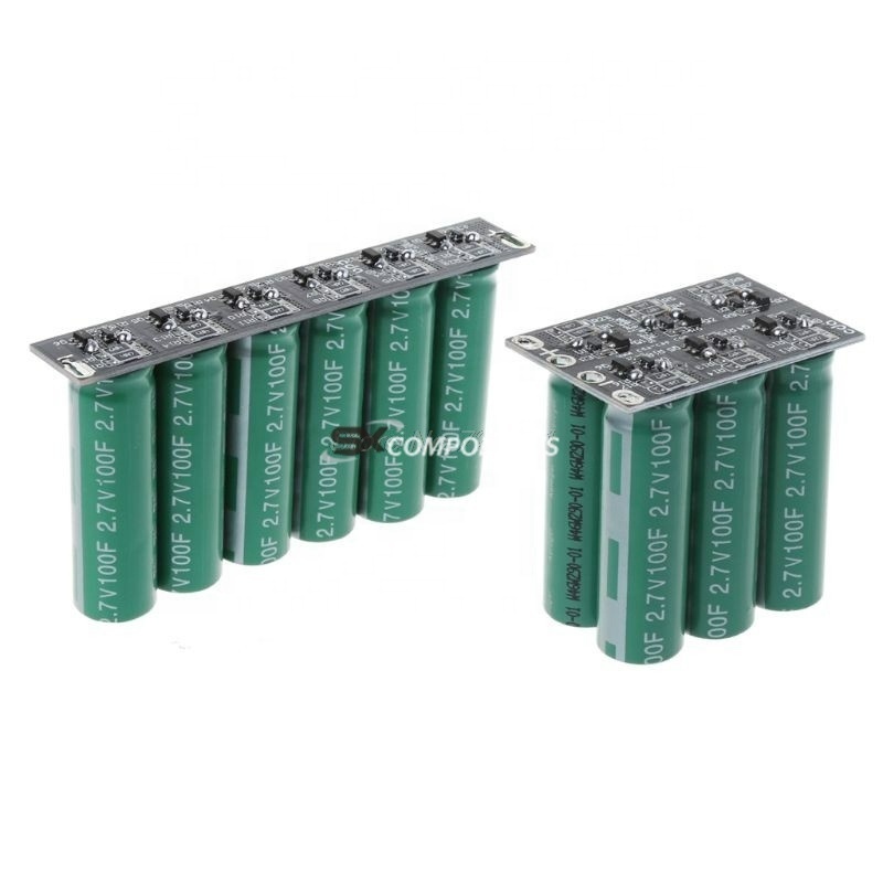 Single row   Double row 16V 20F Ultracapacitor Engine Battery Starter Booster Car Super Capacitor