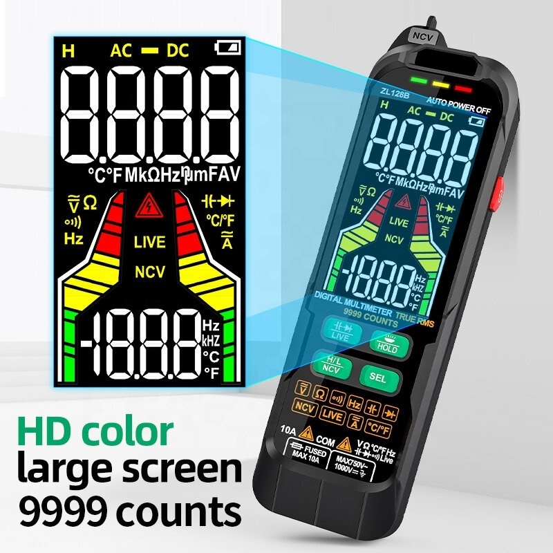 Digital Multimeter Current Direct Current Meter Alternating Voltage Multimetro True RMS Capacitance Temp Detector Multitester