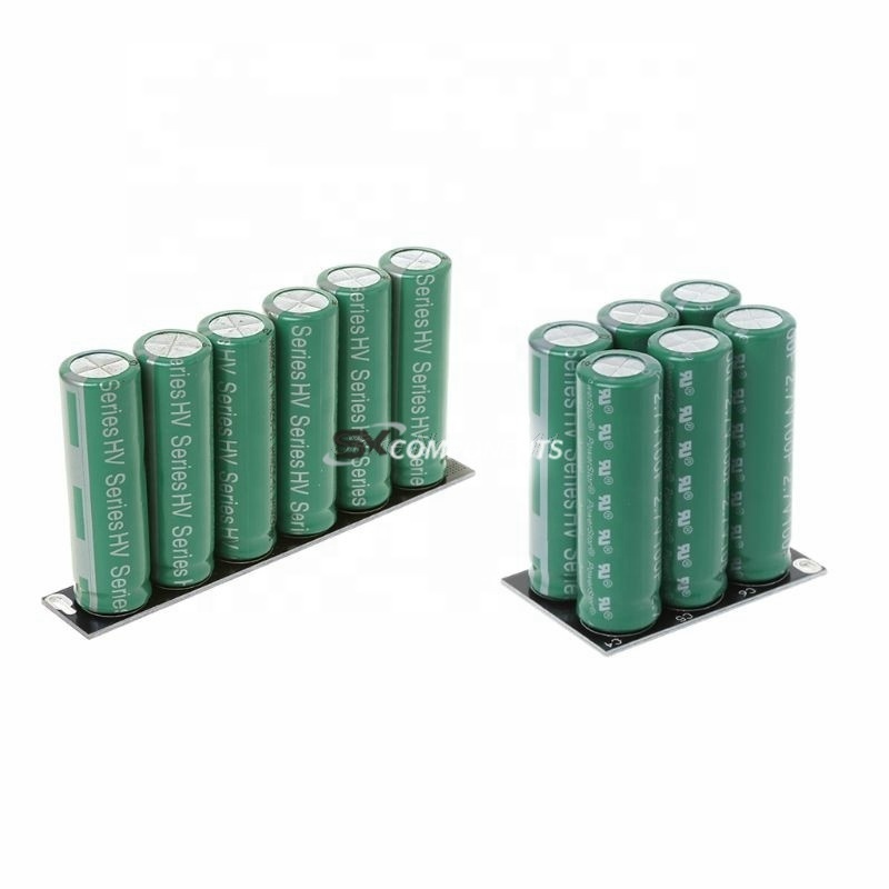 Single row   Double row 16V 20F Ultracapacitor Engine Battery Starter Booster Car Super Capacitor