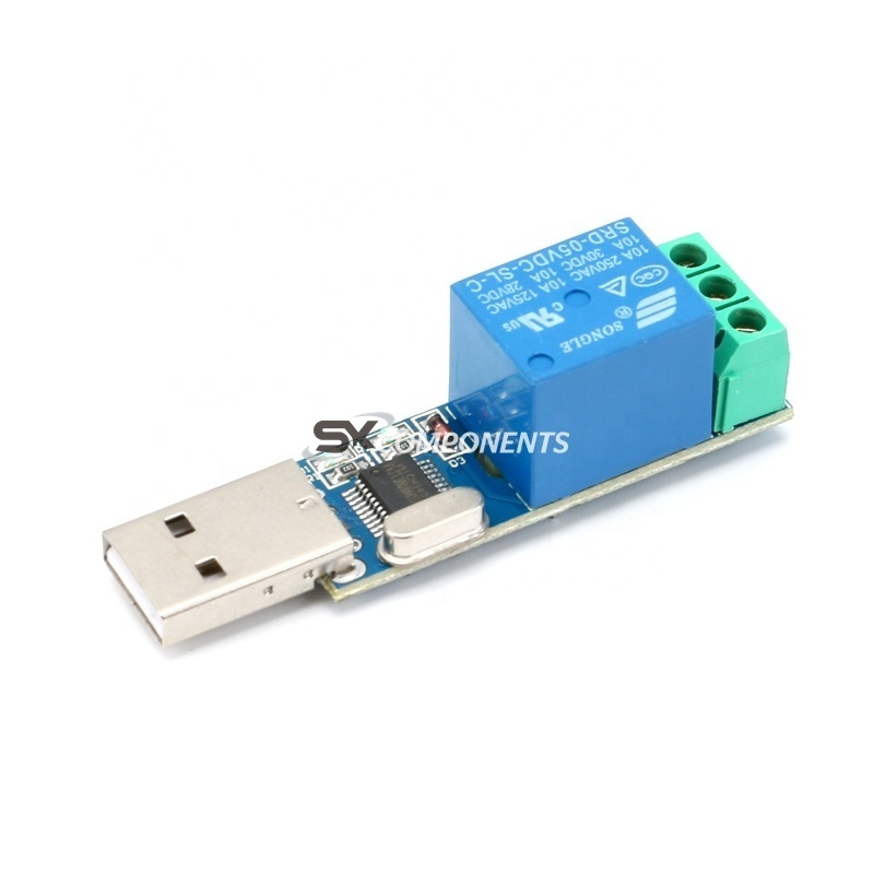 LCUS-1 type USB Relay Module Electronic Converter PCB USB Intelligent Control Switch