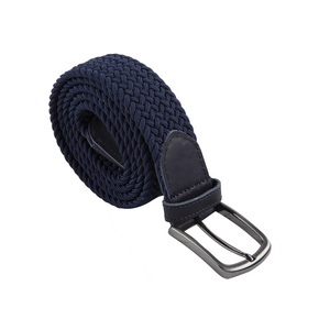 Factory Price Wholesale Braided Elastic Belts for Men Golf Belt