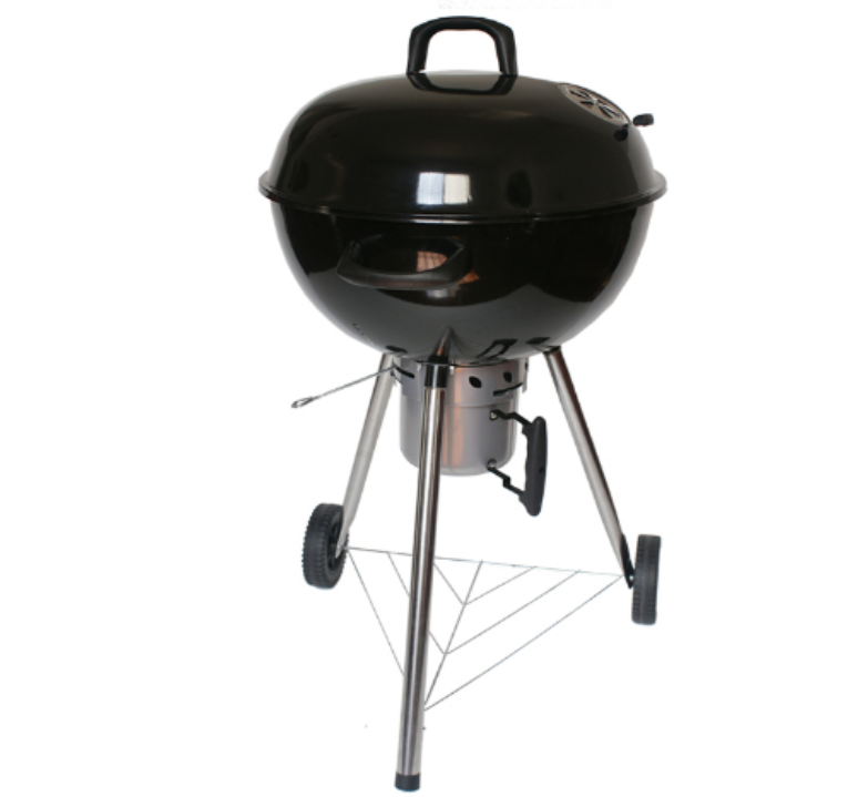 Hot Selling 22.5''inch Kettle Charcoal Grilll Apple BBQ Grill Charcoal BBQ Grill with Detachable Ash Pan