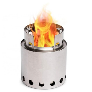 Camp Stove Lite Portable Camping Hiking Stove Powerful Efficient Wood Burning and Low Smoke Compact Size Rocket Stove