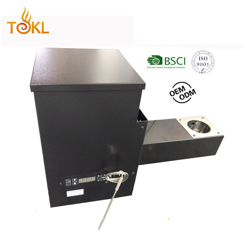 Easy Assembly Auger Feeder Wooden Pellet Hopper Grill with PID Controller Board Digital Controller