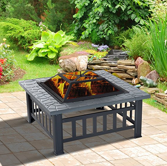 Commercial Fire Pit Fireplace Outdoor Charcoal Smokeless Bbq fire pits Grill