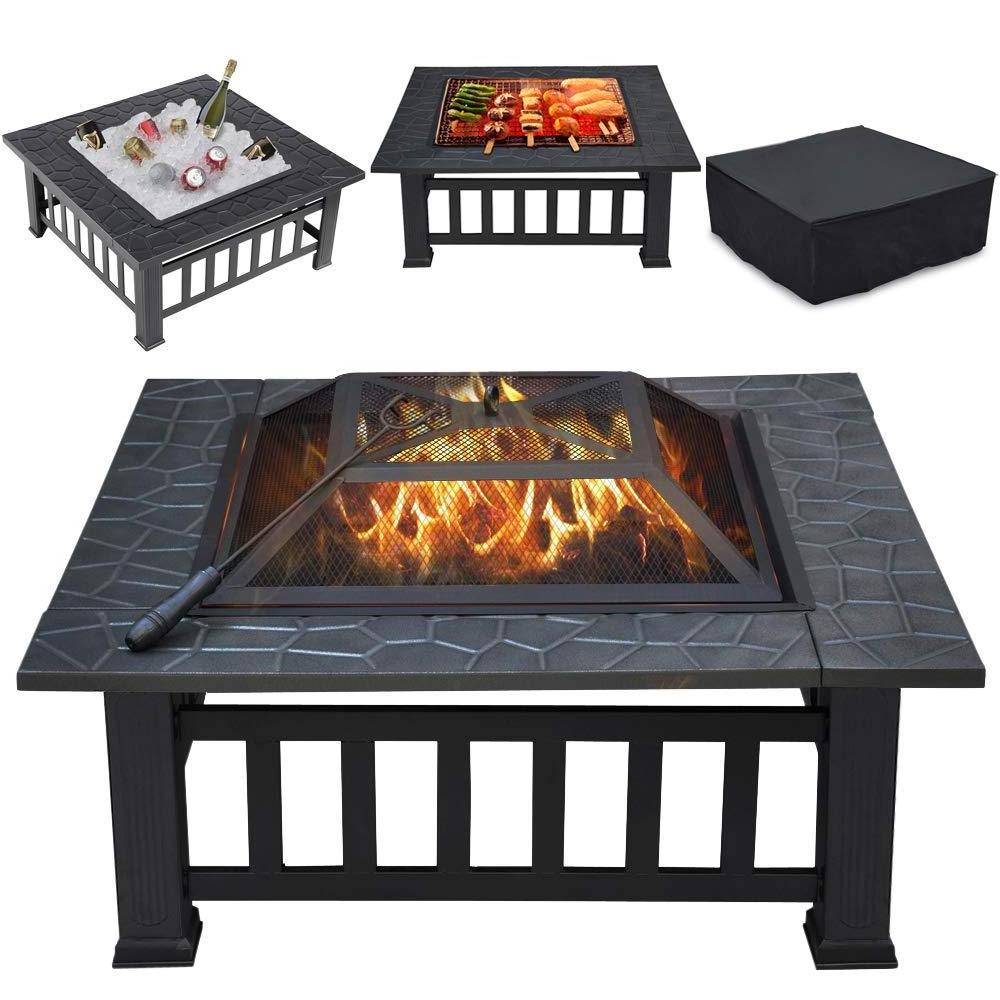 Commercial Fire Pit Fireplace Outdoor Charcoal Smokeless Bbq fire pits Grill