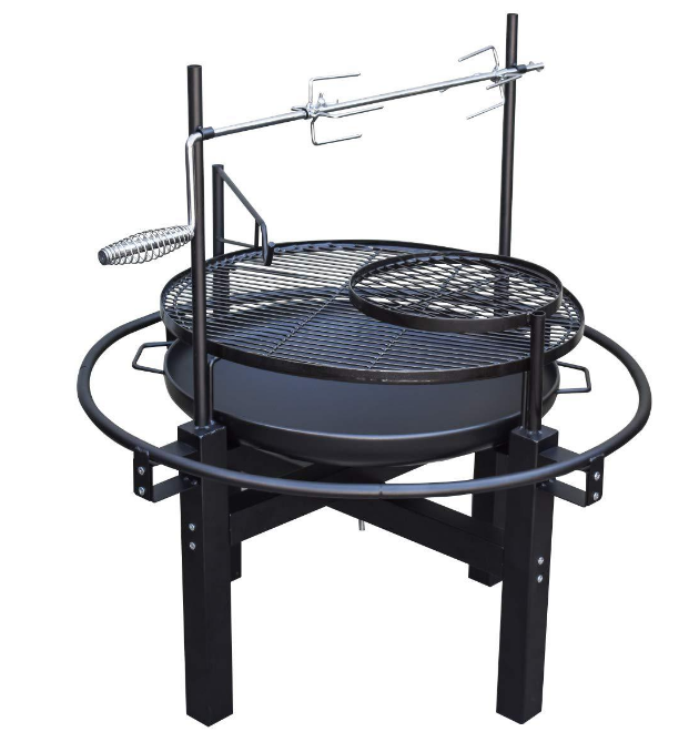 Multifunction Adjustable grill with rotating grill fork Outdoor family garden grill Roast chicken oven