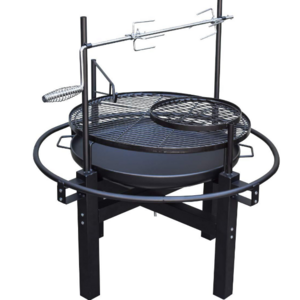 Multifunction Adjustable grill with rotating grill fork Outdoor family garden grill Roast chicken oven