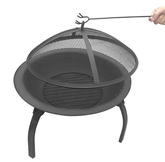 Top selling outdoor foldable BBQ fire pit outdoor large fire pit