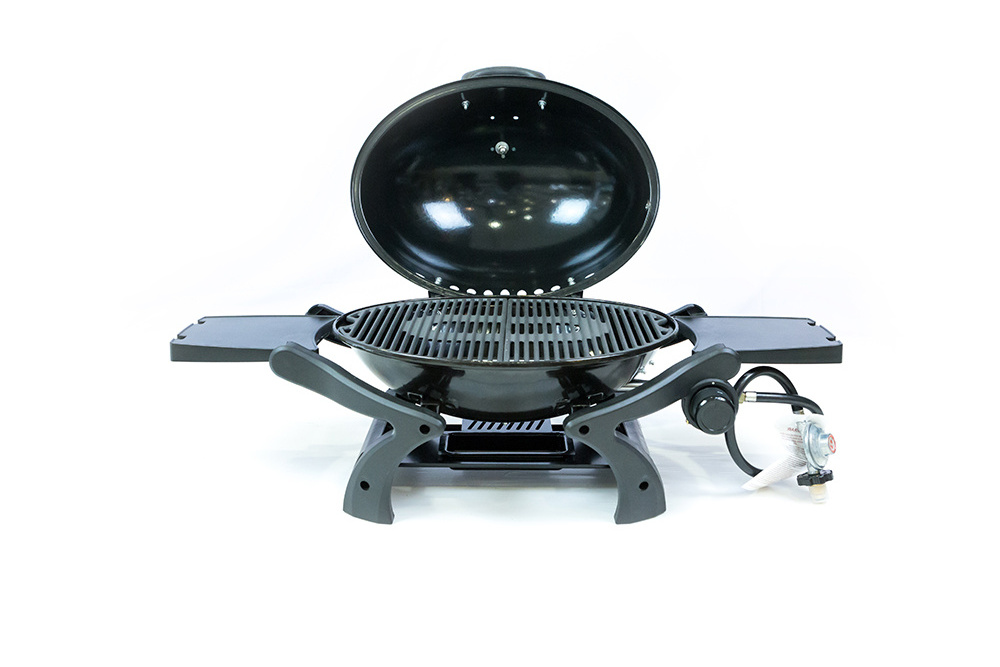 sale portable Mini bbq gas grill with double table