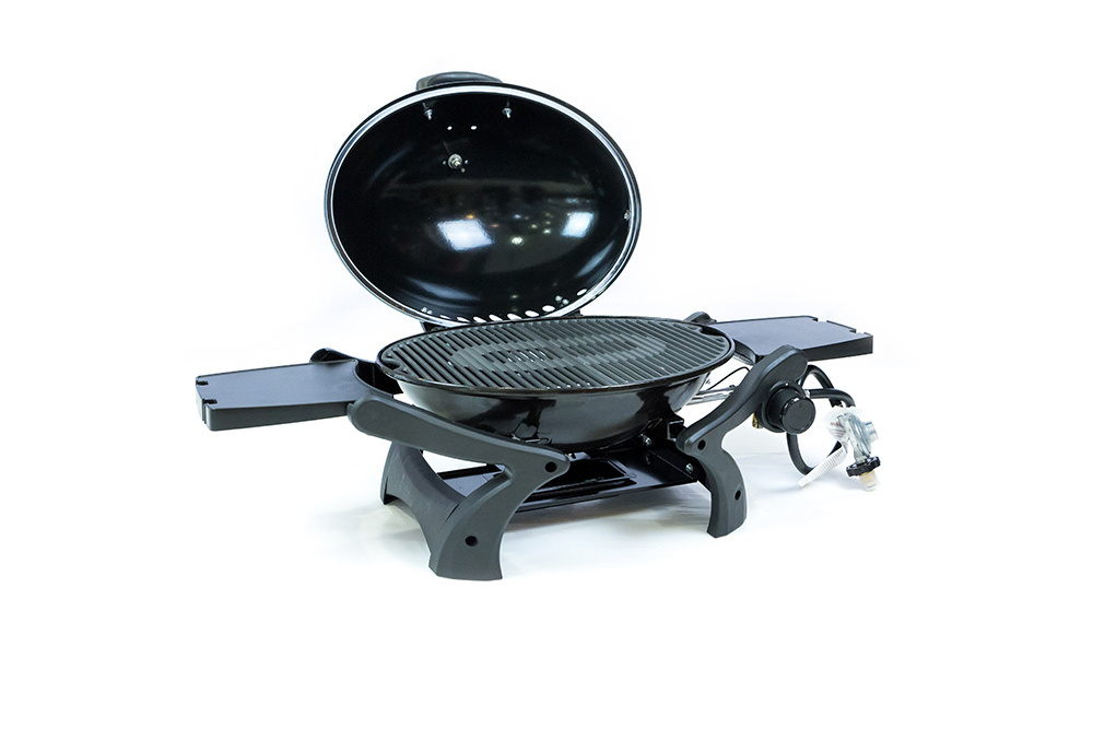 sale portable Mini bbq gas grill with double table